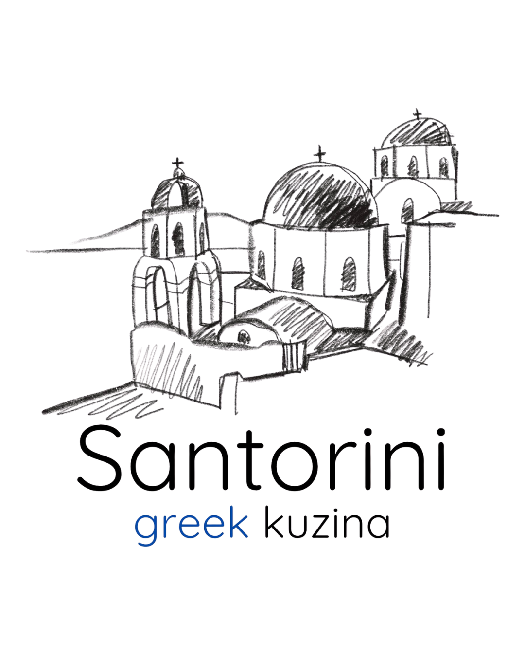 Santorini Greek Kuzina